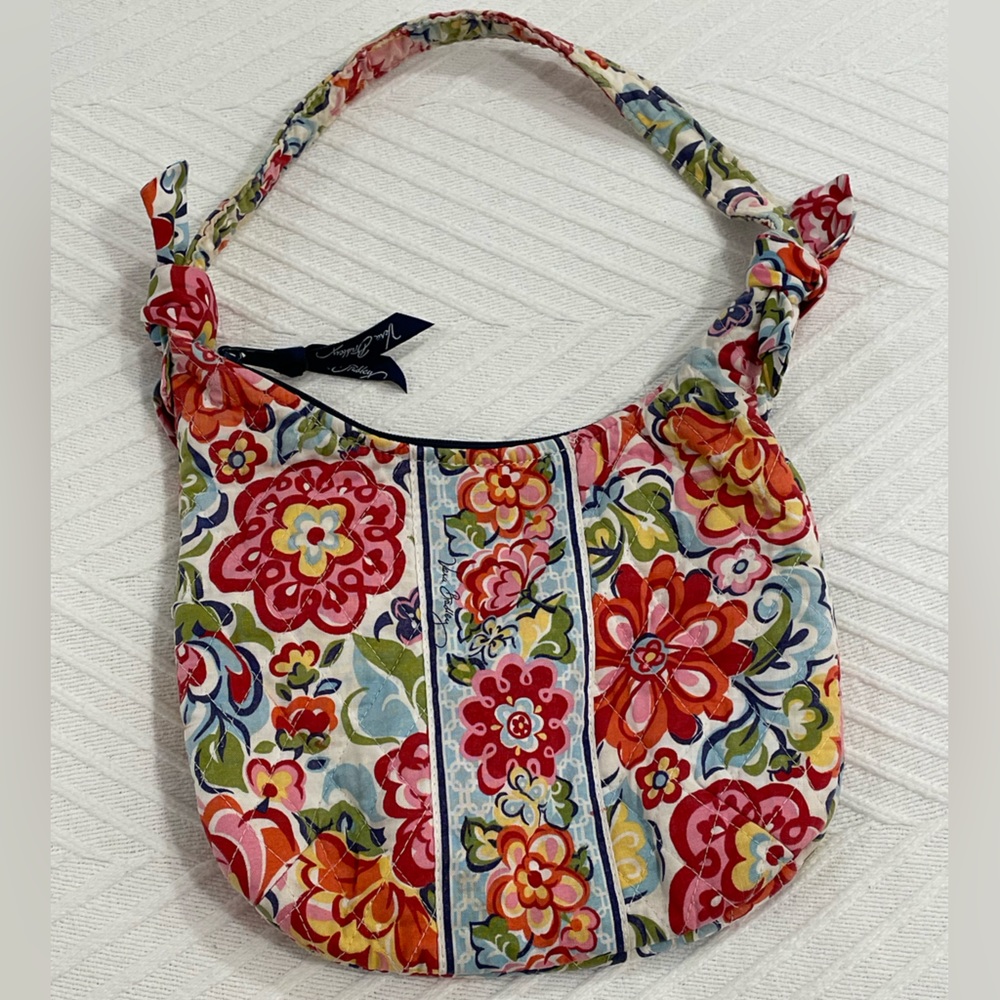 Vera Bradley hope garden retired print small hobo style purse.